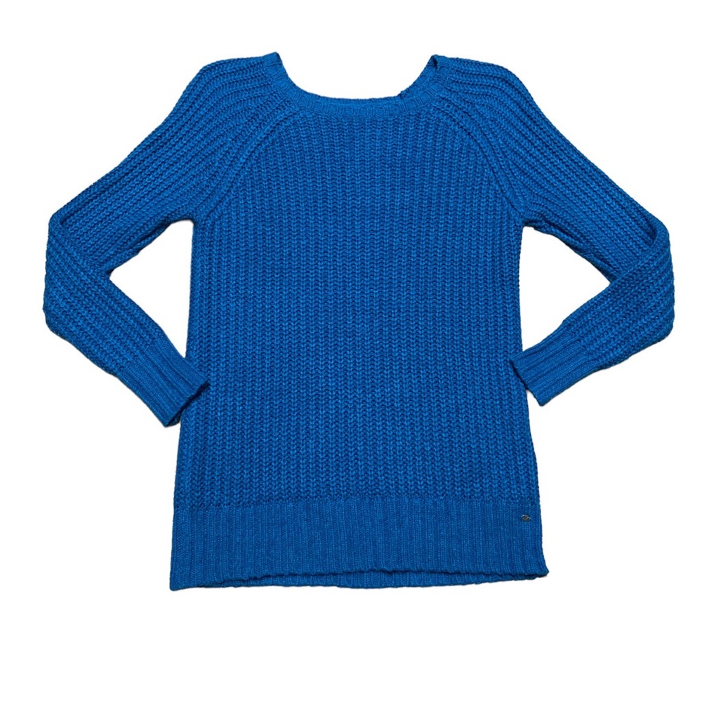 American Eagle Jegging Sweater Women’s S Blue Crewneck Pullover Long Sleeve Top
